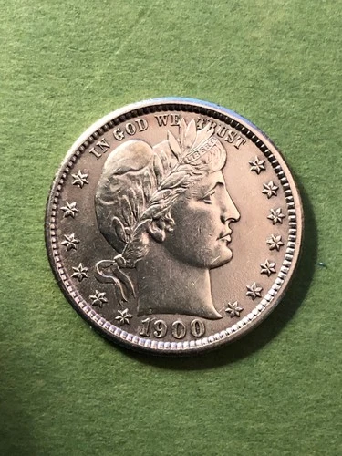 1900 Barber Quarter AU