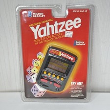 NEW Yahtzee Electronic Handheld Game 1995 Milton Bradley Hasbro SEALED Vintage