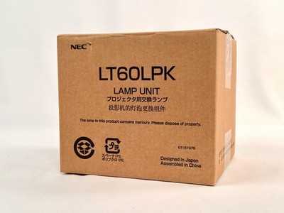 Genuine NEC OEM LT60LPK Projector Lamp Unit 4 LT220, LT240, LT240K *New Open Box
