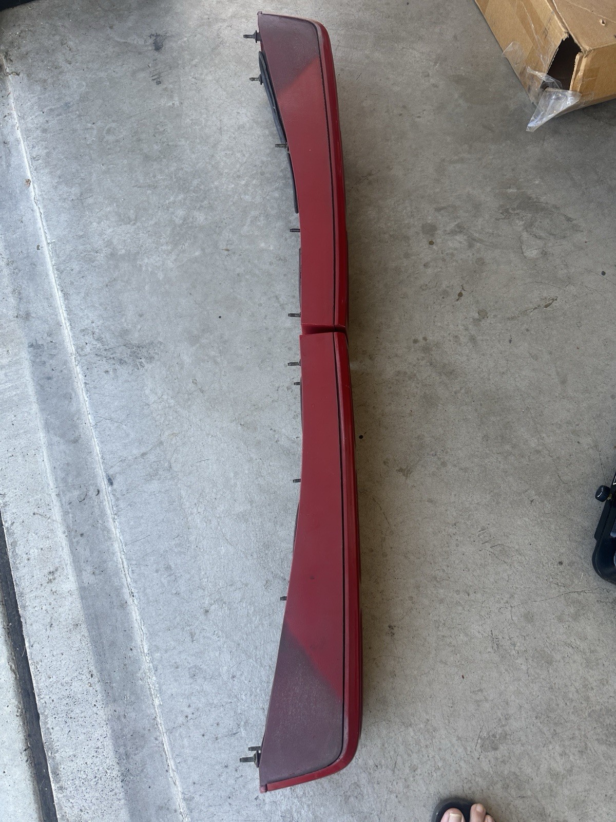 87-93 Mustang Gt Red Tail Light Assemblies  1987-1993 Gt OEM Ford GT Foxbody