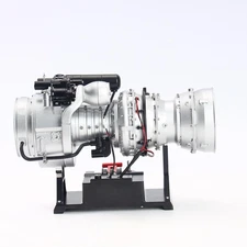 Black Hawk Helicopter Alloy Turboshaft Engine Kit TECHING Electric DIY Model