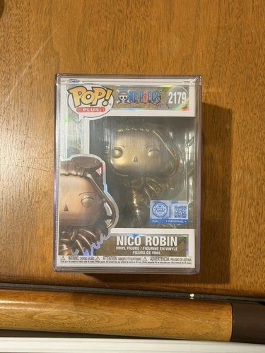 Funko Pop!: One Piece: Nico Robin (Bronze Statue) Funko Shop Exclusive In-hand