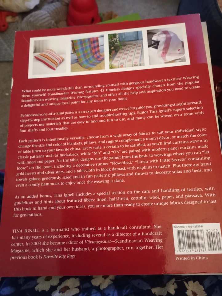 Progetti di tessitura scandinava da realizzare per la tua casa Tina Ignell danneggiata - Immagine 2 di 3