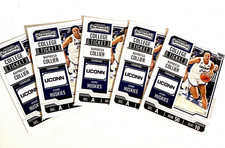 NAPHEESA COLLIER #31 2024-25 Panini NIL Contenders College Ticket UConn 5-Pack