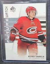 Aleksi Saarela 19-20 SP Authentic Future Watch Rookie /999 #173 Hurricanes