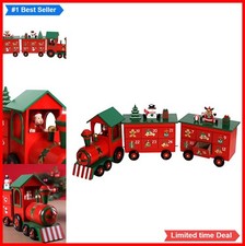 Wooden Advent Calendar Train 24 Drawers 24 Inch Reusable Christmas Countdown