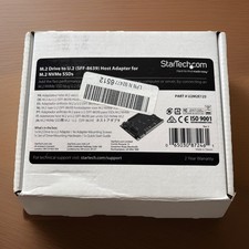 StarTech M.2 Drive to U.2 SFF-8639 Host Adapter for M.2 NVMe SSDs U2M2E125