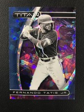 2021 Panini Chronicles #12 Fernando Tatis Jr. Titan Blue Ice /25 San Diego