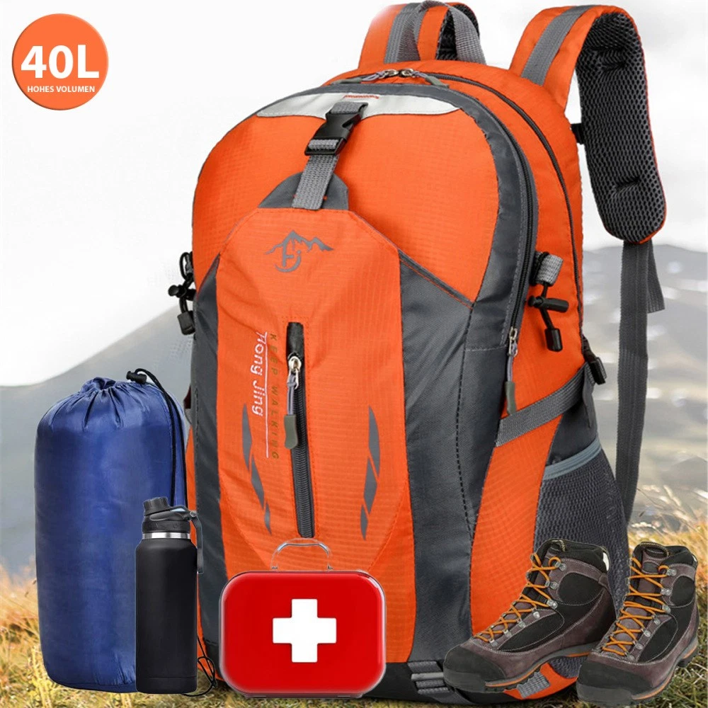WANDLER Zaino impermeabile zaino da trekking outdoor zaino da viaggio 40L
