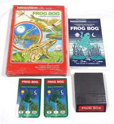 Intellivision Spiel in OVP -- FROG BOG -- Mattel (no Atari)