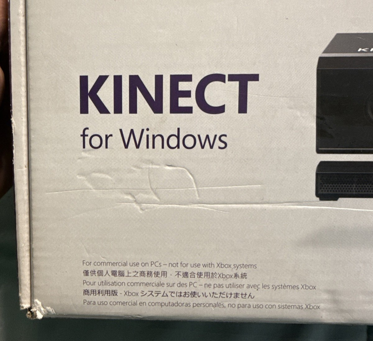Microsoft Kinect for Windows v2 Sensor - Black for sale online | eBay