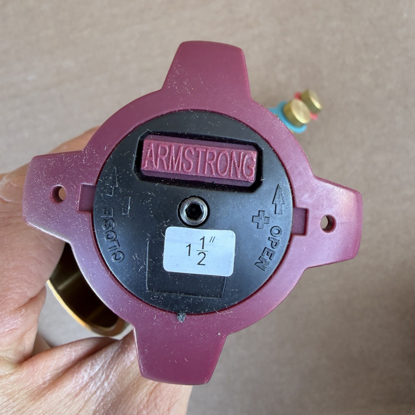 Armstrong CBV150VSCR 1-1/2” DN40 Balancing Valve 571110LF-354 300 PSI thumbnail 5