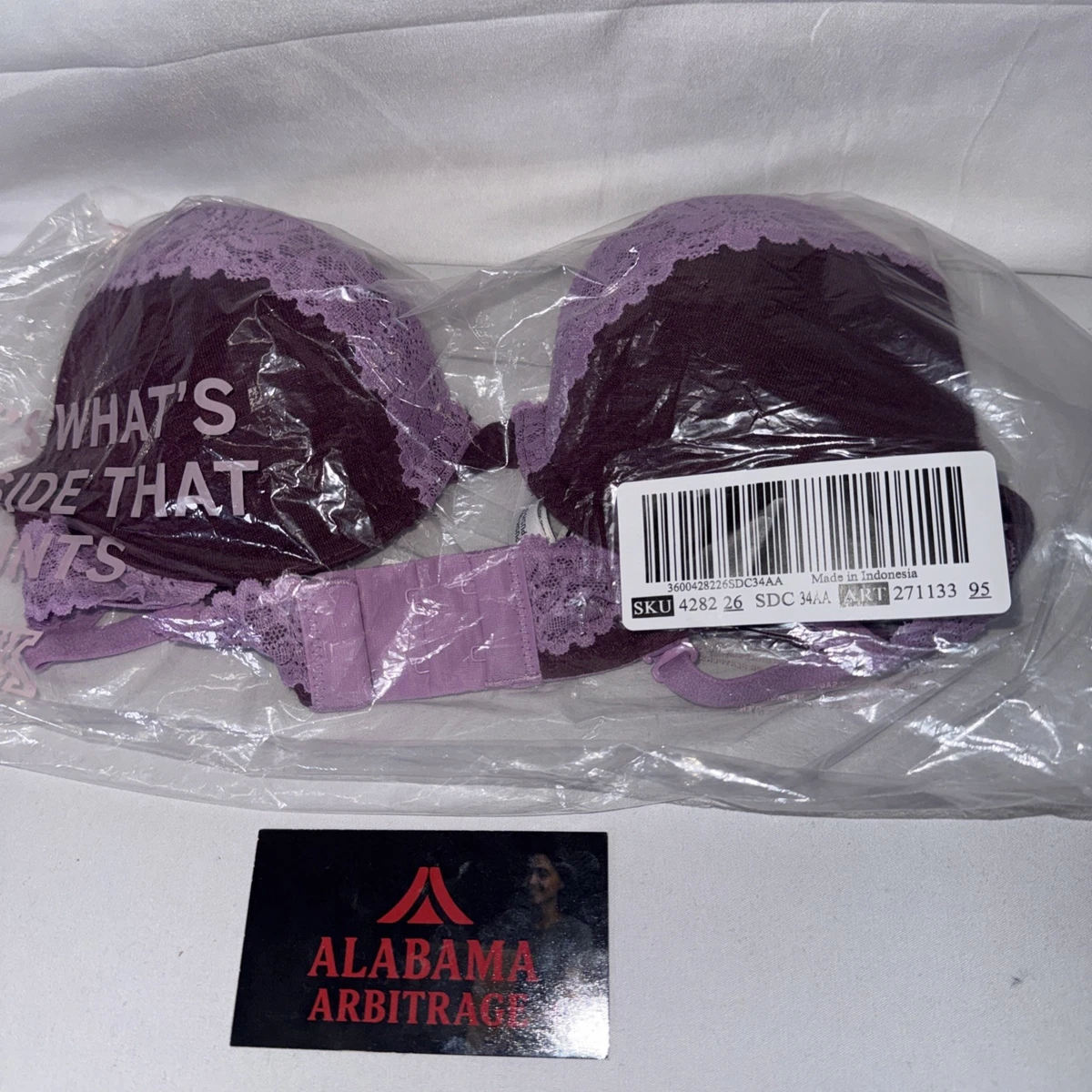 Preços baixos em Victoria's Secret roxo AA Sutiãs e conjuntos para