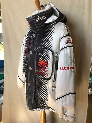 ASICS VINTAGE SKI WEAR ”AUSTORIA SKI TEAM ” MADE IN JAPAN! JAPAN M