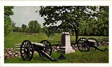 Vintage Unposted Postcard GETTYSBURG NATIONAL MILITARY PARK