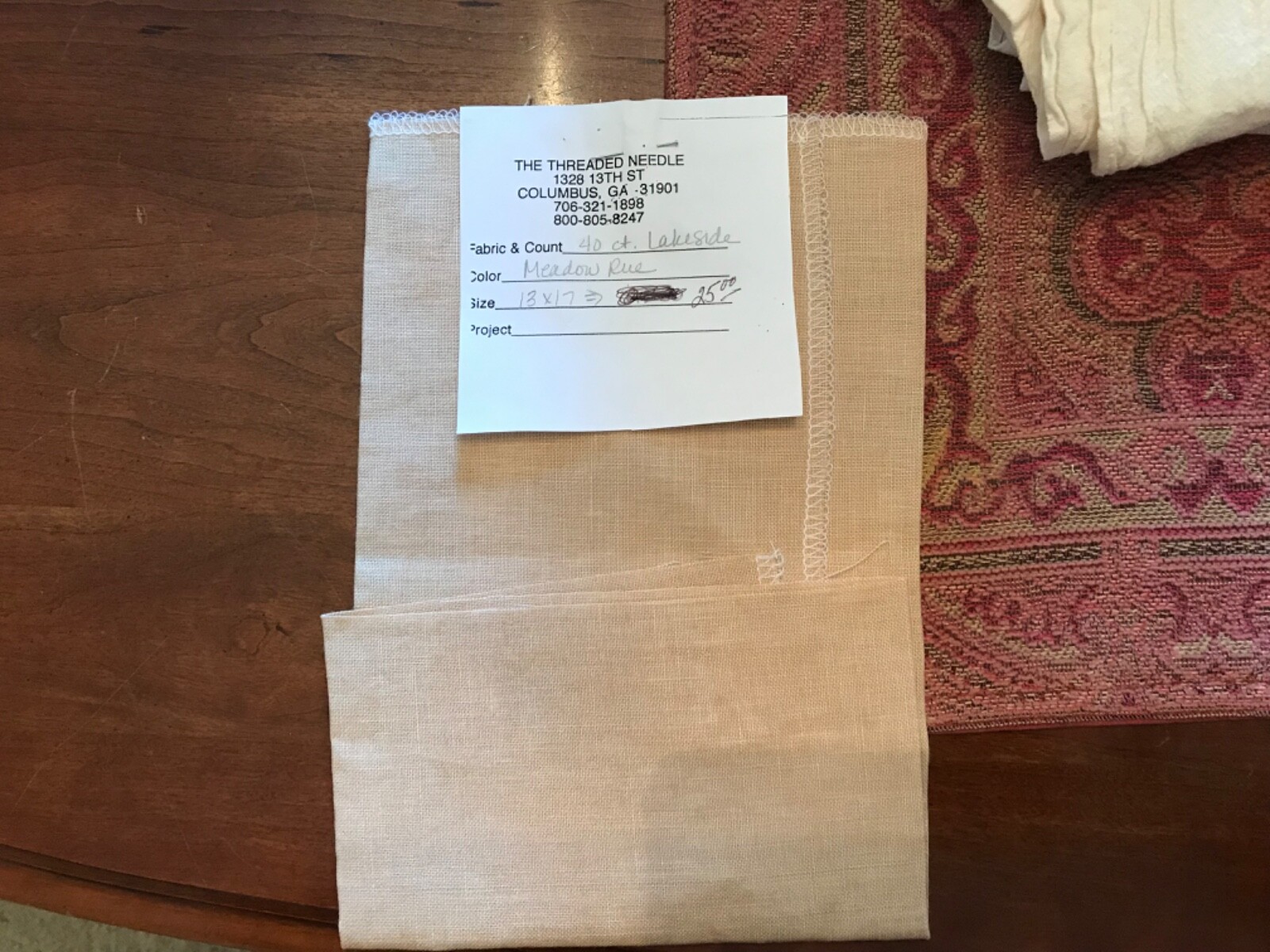 Lakeside Linen 40 count Meadow Rue eBay