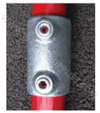 Q Clamp STRAIGHT JOIN T Pipe Key Fitting Kee Handrail 2 34mm 3 42mm 4 48mm (149)