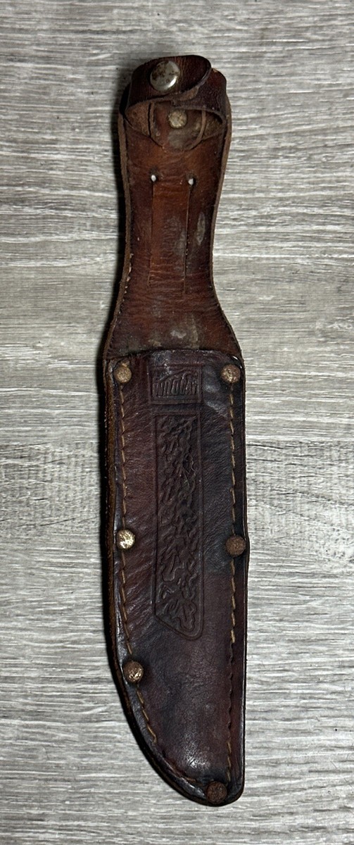 Vtg Wild Cat Solingen Germany Fixed Blade 82X Hollow Ground Knife