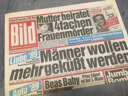 BLDzetung 30.03.1988 März 30.3.1988 Geschenk 32. 33. 34. 35