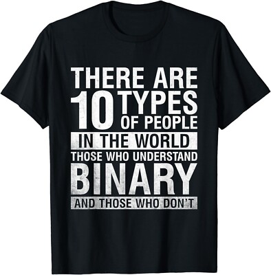 Funny Computer Science Binary Code Computer Programmer  Gift Unisex T-Shirt