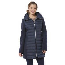 New Metaphor Women's Mixed Puffer Media Jacket Coat Variety Color & Sizes