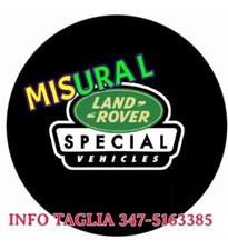 Copri Ruota Scorta FUORISTRADA 4X4 LOGO LAND ROVER FREELANDER DEFENDER SPECIAL