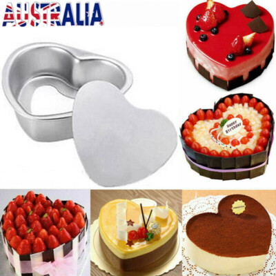 Cake Decorating Inch Heart Shaped Cake Pan 4/5/6 Inch Heart Shaped