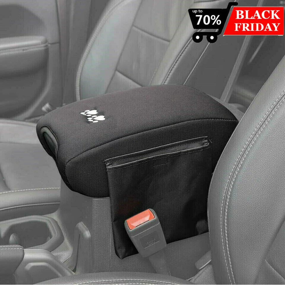 Center Console Cover Armrest Pad fit Jeep Wrangler JL JL JT Accessories 2018+ - Image 2 of 4