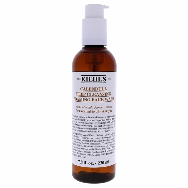 kiehl's calendula face wash