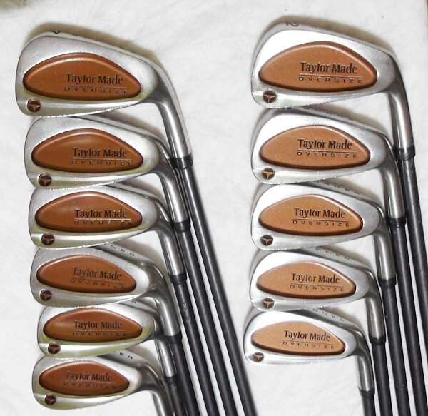 Set De Fers De Golf TaylorMade Burner Oversize - 3 à 9, PW - Shaft Graphite R-80 Regular - Occasion