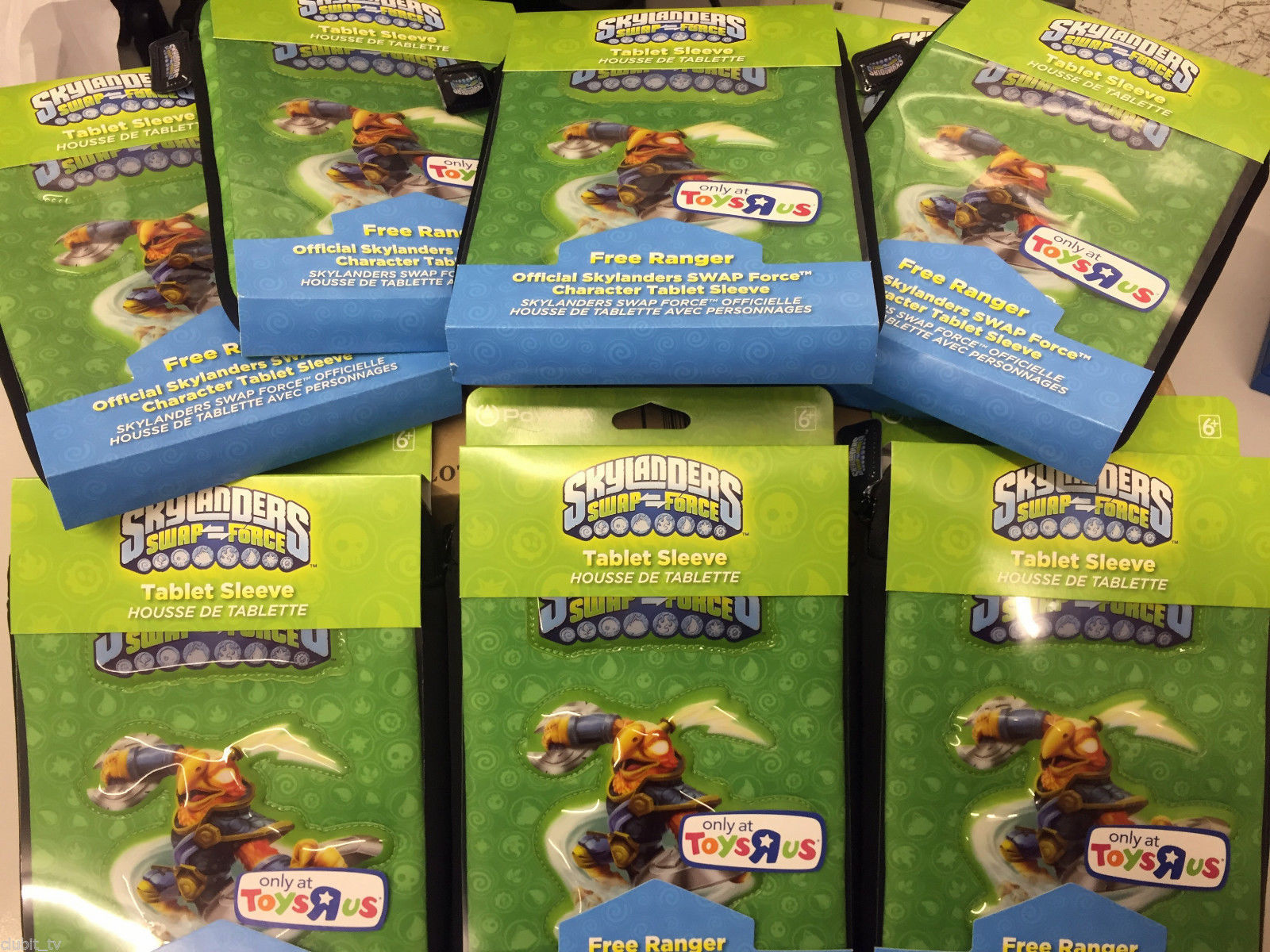 32 Tablet Sleeve ipad Mini Kindle Skylanders Swap Force Neoprene Wholesale Lot