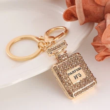 Crystal Rhinestone Keyring Keychain Pendant Purse Handbag Car Bag Key Chain Ring