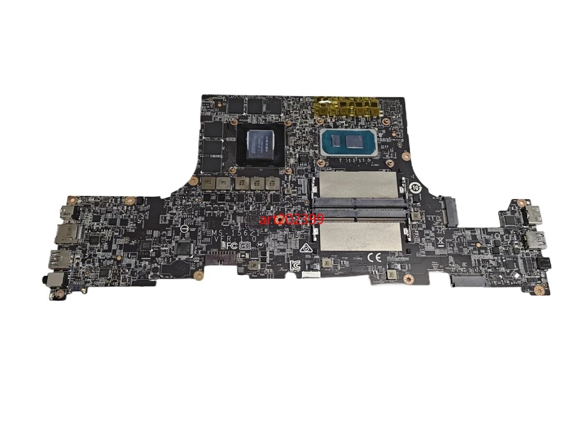 For MSI Stealth 15M A11 SEK-040CN MS-15621 i7-1165G7 i7-1185G7 CPU  Motherboard