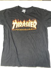 Thrasher: Classic Logo Graphic Skateboard Magazine TShirt XS/X-Small