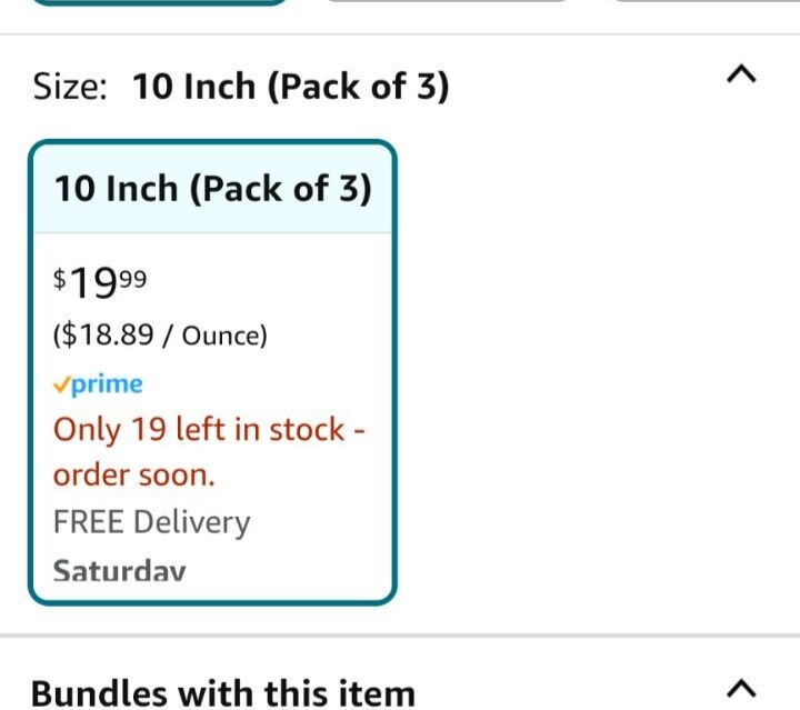 (3) 10" Short Crochet Hair Small Curl 12mm Synthetic Extensions, Nat