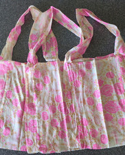 Get 3 Free People Bags Womens Lightweight Tote Shopping Bohemian Gauze