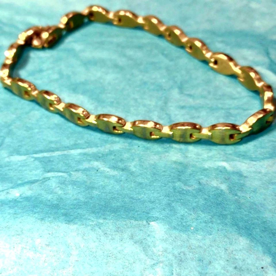 Beautiful vintage silver titanium bracelet - Image 2 of 2