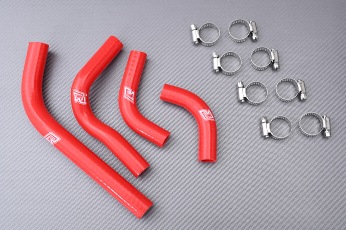 Tuyaux radiateur eau rouge pour CRF 250 X durite silicone Honda 2004-2013