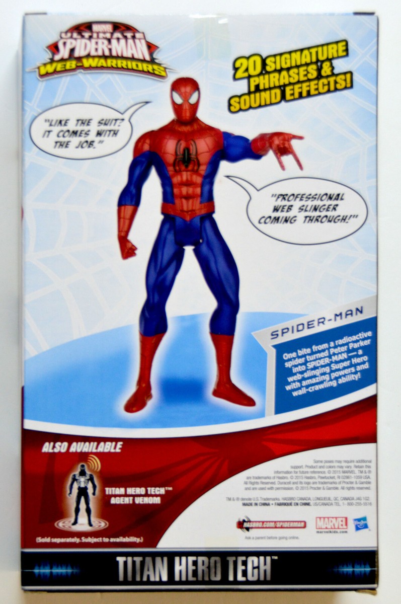 Spider-Man Titan Hero Tech Electronic Spider-Man 12