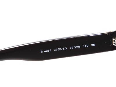 Burberry 4285 37588G Black Gray Gradient Sunglasses BE4285 