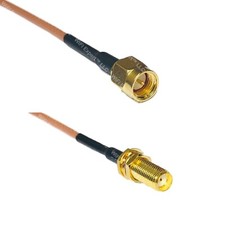 RG316 SMA MALE to SMA Female Long RF Cable Rapid-SHIP LOT