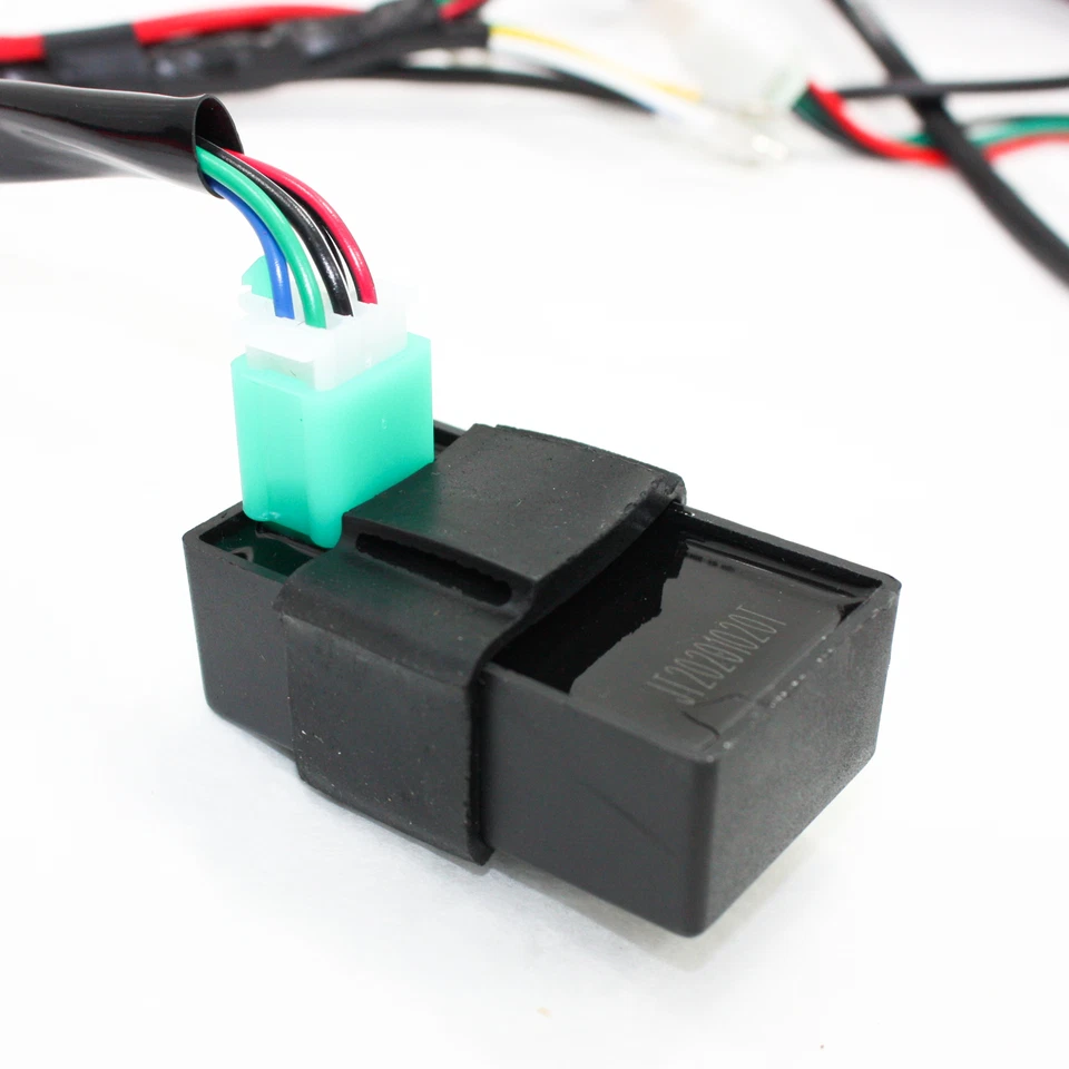 Complete Electric Start Engine Wiring Harness Loom 110 125cc Quad Bike ATV Buggy - Image 4 of 4