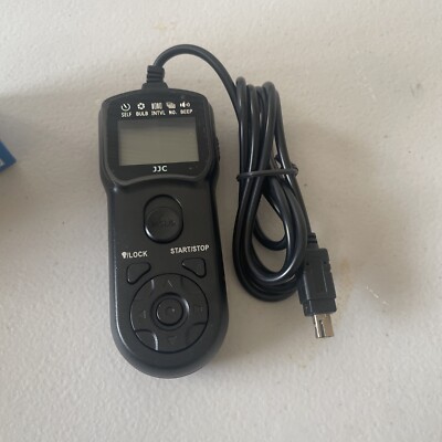 JJC Intervalometer Timer Remote Time Lapse for Nikon Z5 Z6 Z7 Z6II