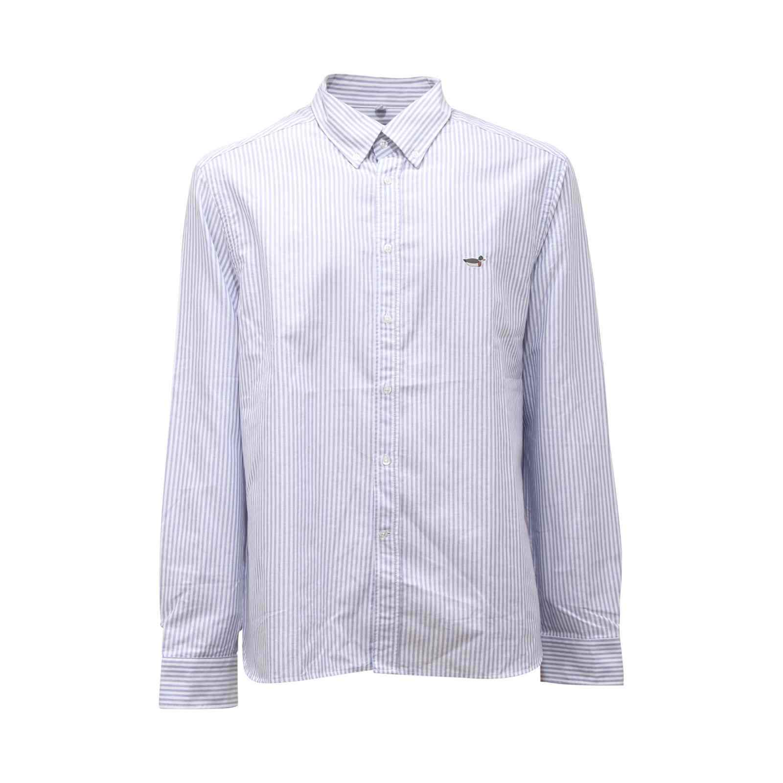 Мужская рубашка в полоску camicia uomo EDMMOND STUDIOS 3582AR