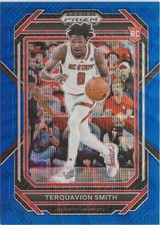2023-24 Panini Prizm Terquavion Smith Blue Prizm RC 194/249 Philadelphia 76ers