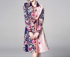 Floral Print Shirt Dress Summer Mini Dress Print