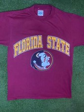90s Florida State Seminoles - Vintage College T-Shirt Medium 