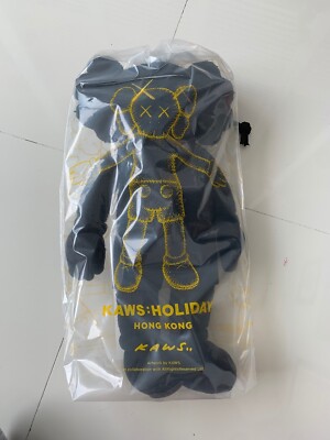Kaws: Holiday -Hong Kong 20” Inch Plush (BLACK) 100% Authentic