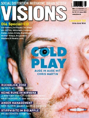 VISIONS # 118 - Coldplay - (inklusive CD)