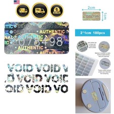 Tamper Proof Stickers Hologram Labels/Sticker High Security Tamper Evident Se...